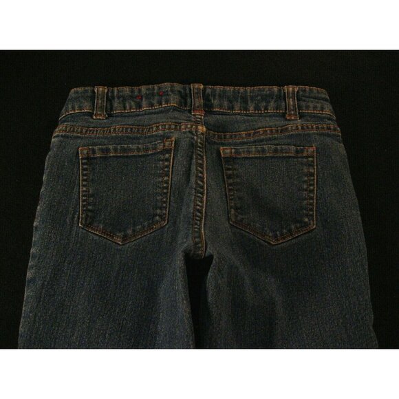 Arizona Kids Bootcut Jeans Tag 12 Regular Elastic Waistband Stretch Blue - Picture 4 of 9